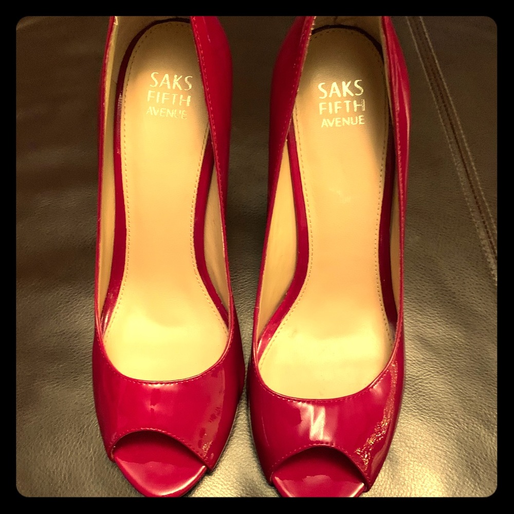 Women's Peep Open Toe Shoes - 10M